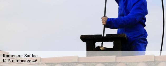  Obtenez le devis de ramonage de cheminée à K.B ramonage 46 à Saillac