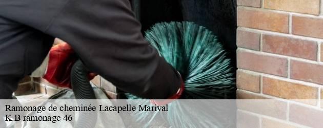 Faites appel au ramoneur K.B ramonage 46 pour un ramonage de cheminée à Lacapelle Marival 