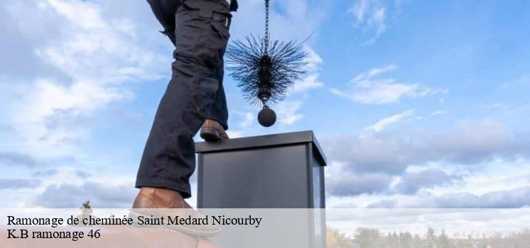 K.B ramonage 46, un ramoneur à contacter pour le ramonage de cheminée à Saint Medard Nicourby