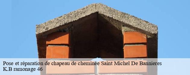 Pose de chapeau de cheminée