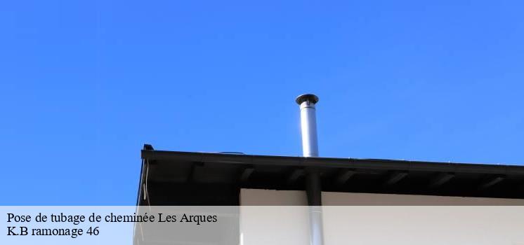 Société spécialiste en pose de tubage de cheminée située à Les Arques 46250