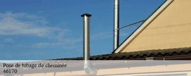 Adressez-vous à K.B ramonage 46 pour un tubage de cheminée dans les normes à Sainte Alauzie