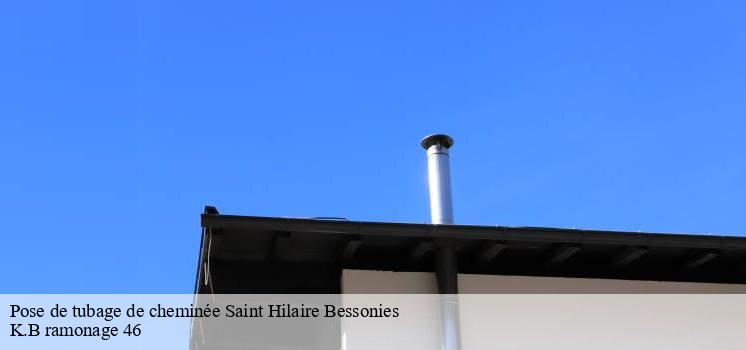 L’expérience de K.B ramonage 46 à votre service pour une pose de tubage de cheminée à Saint Hilaire Bessonies