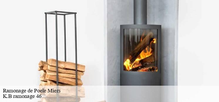L’expérience de K.B ramonage 46 à votre service pour un ramonage de poêle à granulés à Miers