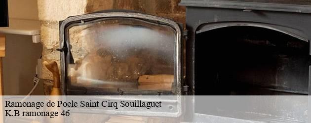 Faites confiance à K.B ramonage 46 pour le ramonage de votre poêle à bois à Saint Cirq Souillaguet